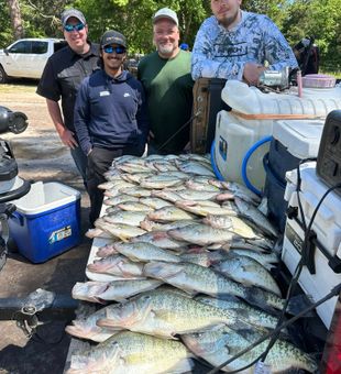 Big Smiles Crappie Fishing Lake Fork