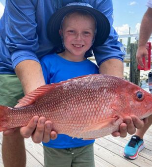 Kid Fishing in Orange Beach