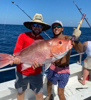Big Red Snapper in Orange Beach 