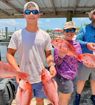 Take a fishing trip from Orange Beach and explore the nearby Gulf waters.