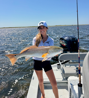 Corpus Christi redfish making memories on the water!