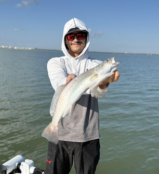 Nice silver catch using light tackle in clear conditions today!