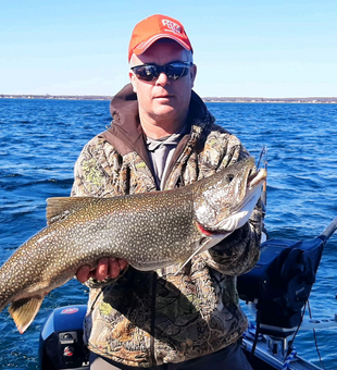 Lake Ontario's Lake Trout Majesty.