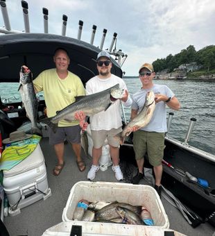 Catching fish and making stories on Lake Ontario.