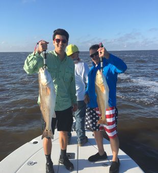 Big Reds, big smiles!