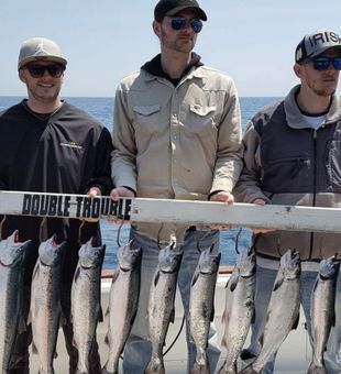 “Adventure awaits on Lake Michigan – the home of trophy trout and salmon.”