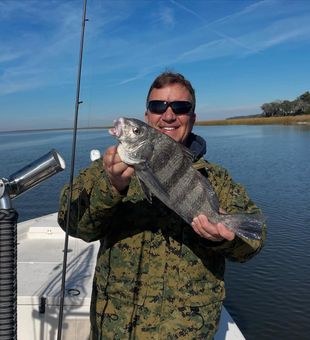 Sheepshead honeyhole in St. Mary's GA.