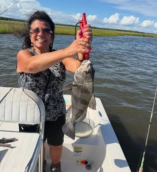 Experience the charm of Georgia’s coast with an inshore fishing adventure in St. Marys, surrounded by scenic salt marshes and productive fishing grounds.