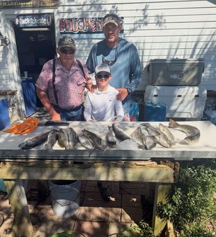 Explore the inshore waters of St. Marys, GA, and enjoy an exciting day targeting redfish, speckled trout, and flounder along Georgia’s beautiful coastal waterways.