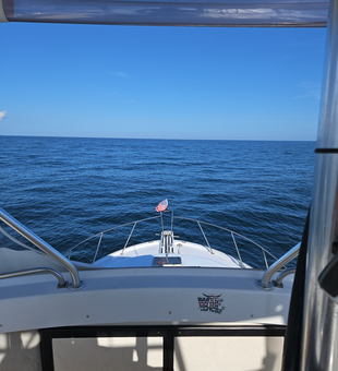 Clearing skies set the stage for epic deep sea trolling adventures in Destin!