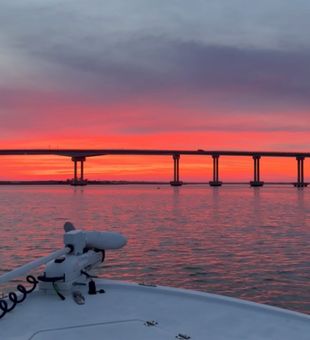 Perfect evening on the water in Morehead City!