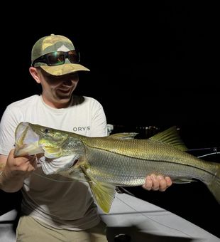 Night fishing in Florida bays