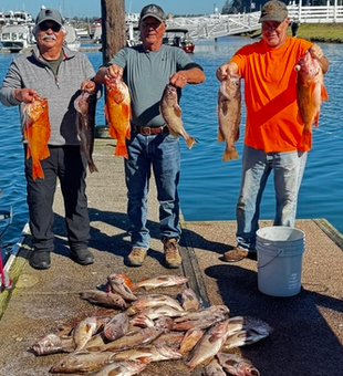 Great day on the water at Winchester Bay! Clear skies made for perfect fishing conditions.