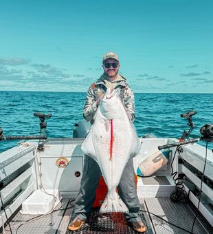 Oregon coast halibut action