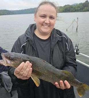 Early morning fishing at Eureka Springs