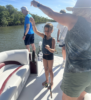 Perfect day for deep sea jigging in Naples!