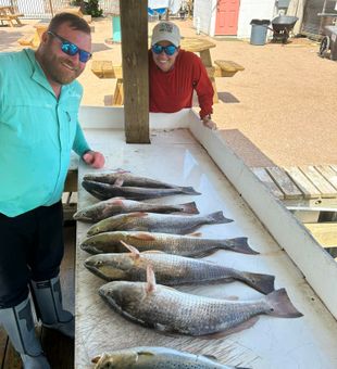 Solid redfish day!