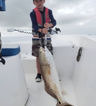 Impressive catch from our youngest angler!