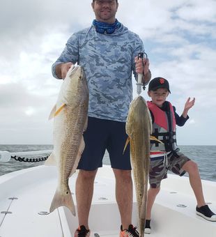 Back-to-back action for this father-son duo!