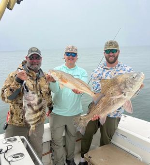 St. Bernard, Louisiana inshore fishing charter delivering exciting shallow water battles.