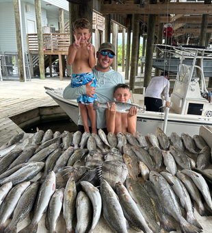 Young Anglers limiting out on fish!