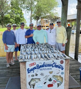 Successful fishing trip in St Bernard Louisiana!