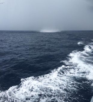 Clouds Gentle Embrace At Sea