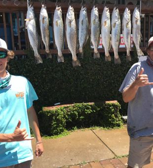 Productive day at South Padre Island, TX.