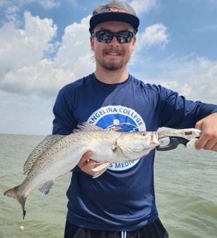 Nice speckled trout from Bolivar Peninsula TX waters!