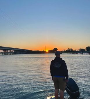 Sunset and fishing! perfect combination!