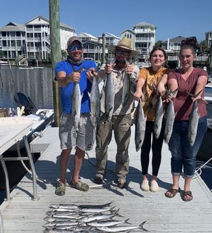 Nothing beats early morning surf fishing at Carolina Beach on the North Carolina coast.