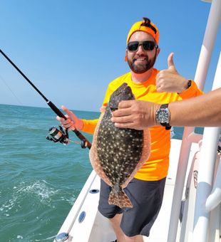 Casting lines and chasing bites while fishing along the beautiful shores of Carolina Beach.