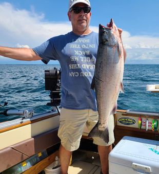 Big salmon catch offshore