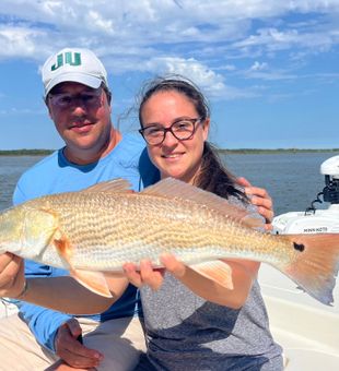 Reeling in redfish along the historic waters of Saint Augustine, FL — world-class inshore fishing on Florida’s oldest coast.