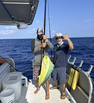 Reeling in good times in Marathon, FL!