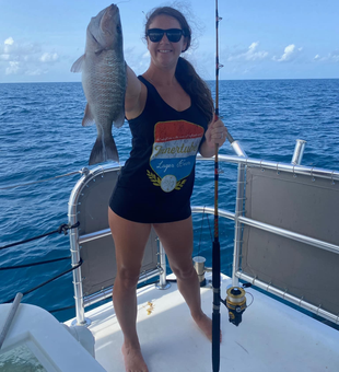 Caught the sunset and a trophy fish!