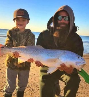 Sunset Surprises:Bolivar Peninsula Fishing Delight