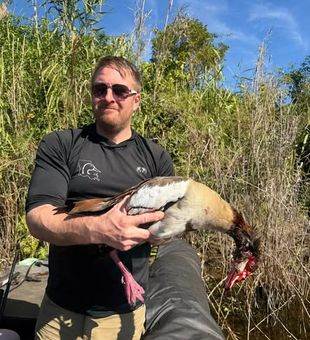 Sunrise over the marsh as another Crystal River duck hunt begins.