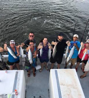 Strong king mackerel haul off Fort Lauderdale