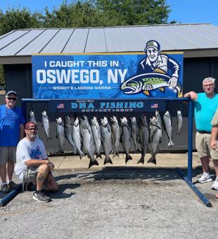 Big Salmon Day in Oswego, NY! 🎣
