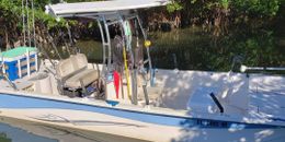 Saltwater Spoiled Fishing Carolina Skiff Boat image 0