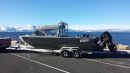 Lake Tahoe Fishing Trips Alumaweld boat Boat image 0