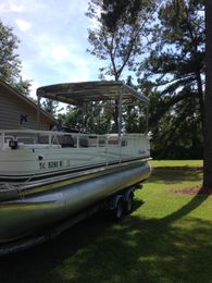 Bob's Guide Service Encore Bentley Tritoon (Pontoon) Boat image 0