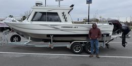 Right Hook Walleye Charters Thunderjet Boat image 0