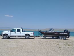 Frisky Fish Outfitters Tracker (Fish and ski) Boat image 0