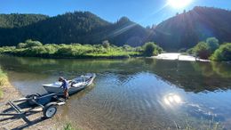 Western River Angler Hyde Drift Boats Boat image 0