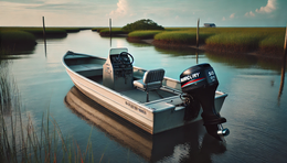 Hook-N-Gig Outfitters Aluminum skiff Boat image 0