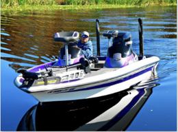 One Cast Away: Bass Professional Guide Service Legend Boat image 0