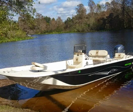 Double Hooker Fishing Charters Carolina Skiff Boat image 0