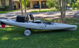 Pedal Driven Kayak Fishing Charters Hobie Outback Boat image 0
